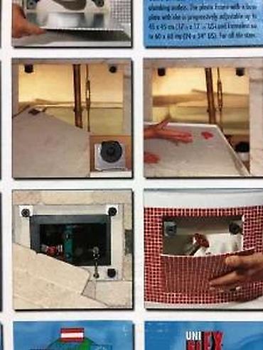 Ostale sanitarije: UNIFLEX Classic – “invisible tile cover” sistem za skriveni pristup — 16