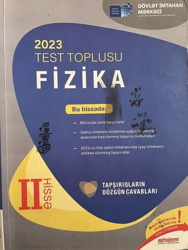 сборник тестов по математике 2 часть pdf 2024: Məhsul: 2023 Test Toplusu – Fizika (II hissə) Nəşriyyat: Dövlət