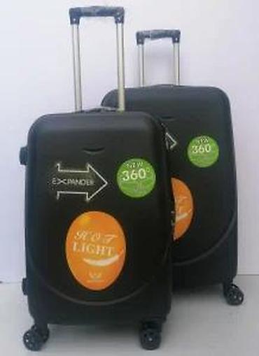 Putni koferi i torbe: Set kofera za putovanje – 2 komada (Hot Light, Expander) - Materijal — 16