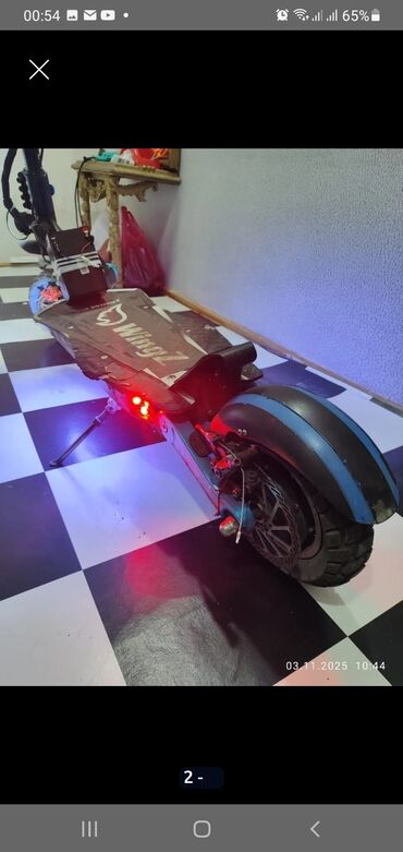 Elektrikli samokatlar: Elektrik skuteri – Wingz Xüsusiyyətlər: - Güclü ön/alt LED işıqlar və -da lalafo.az — 8 Elektrikli samokatlar: Elektrik skuteri – Wingz Xüsusiyyətlər: - Güclü ön/alt LED işıqlar və — 8