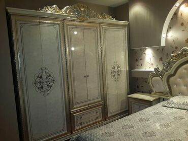 мебель для спальни: İkinəfərlik çarpayı, Dolab, İşlənmiş