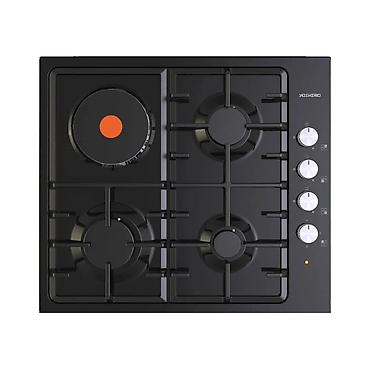 mini pec: Yoshiro YBH-M36V300B Kombinə Bişirmə Paneli – 3 qaz, 1 elektrik gözlü — 1