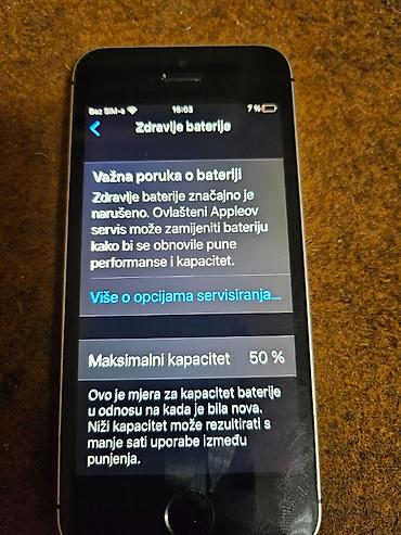 Apple iPhone: Apple iPhone SE – 16 GB telefon je potpuno ispravan sim free icloud — 10