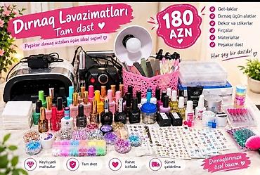 sebail forma: Dırnaq Ləvazimatları – Tam dəst Peşəkar dırnaq ustaları üçün ideal — 2