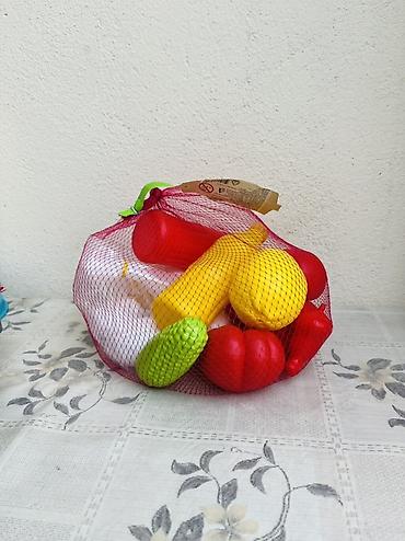 Игровые наборы: Uşaq üçün plastik tərəvəz və meyvə dəsti - Şəbəkə tor çantada gəlir at lalafo.az — 2 Игровые наборы: Uşaq üçün plastik tərəvəz və meyvə dəsti - Şəbəkə tor çantada gəlir — 2