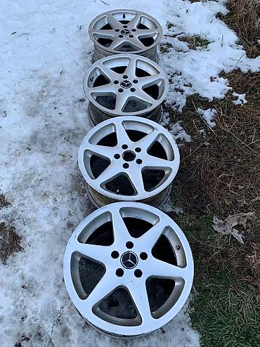 Диски: Литые Диски R 17 Aero, Комплект, отверстий - 5, Б/у — 4