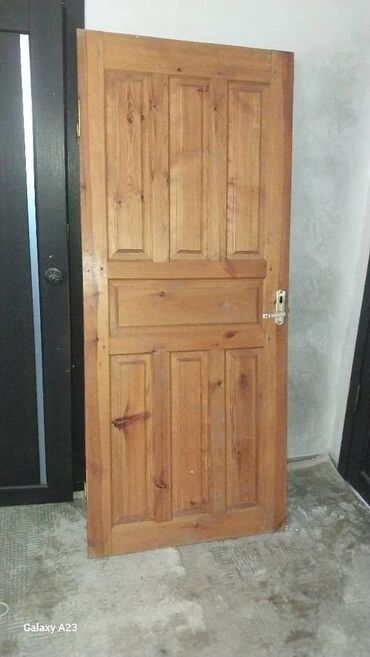 Doors with glass: Межкомнатная дверь со стеклом, 2 * x 1 см, Б/у