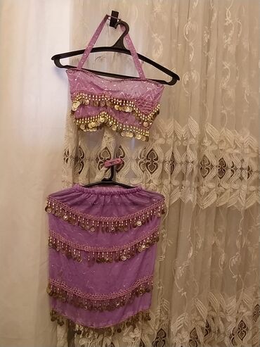 Kişi Geyimləri: Belly dance geyim dəsti – 2 hissə. MİSİRDƏN nəvəm üçün almışdım baha