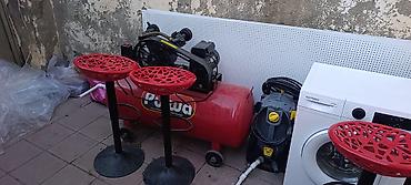 kafe ucun bar: Qırmızı bar tabureləri - Müasir, dekorativ oturacaq hissəsi: dairəvi — 2