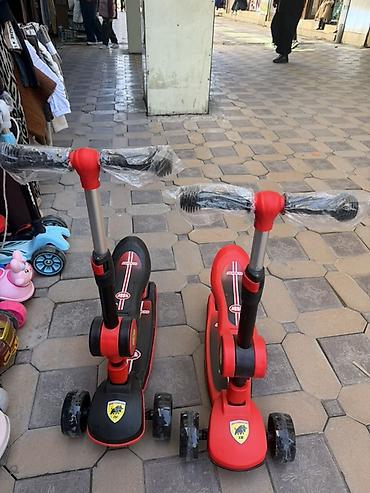 Детские самокаты: Детский самокат, Трёхколёсный — 4