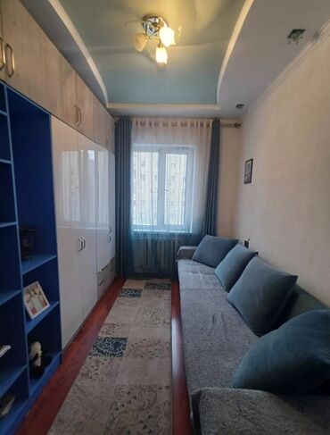 продать квартиру в бишкеке: 3 комнаты, 74 м², 106 серия, 7 этаж, Евроремонт