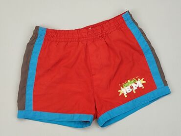 czerwone krótkie spodenki: Shorts, Name it, 1.5-2 years, 92, condition - Good