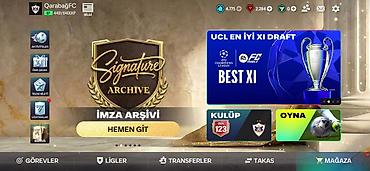 qarabag lyon: EA Sports FC Mobile oyun hesabı – güclü “Qarabağ FC” klubu - Ümumi — 1