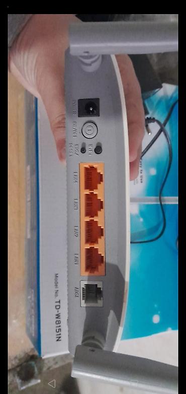 notebook kredit: TP-Link TD-W8151N ADSL2+ Wireless N Modem Router - 150 Mbps-ə qədər — 2