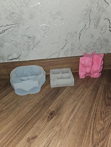 qəlib satışı: Şirniyyat qəlibləri, rəng - Ağ, Silikon, 23 — 8