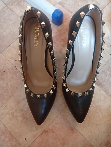 туфли валентино: Туфли-лодочки Valentino Rockstud - Цвет: черный - Материал верха — 3