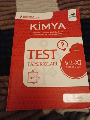 qeyri üzvi kimya 2 pdf: Kimya hədəf test toplusu istifadə olunmayıb