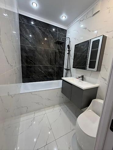 комнаты бишкек: 2 комнаты, 53 м², 2 этаж, Дизайнерский ремонт — 2