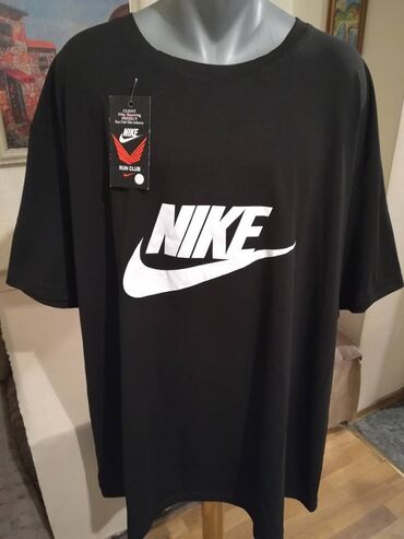 muski adidas sorc: Majica na kratke rukave, 7XL (EU 66), Nike, bоја - Crna, Pamuk