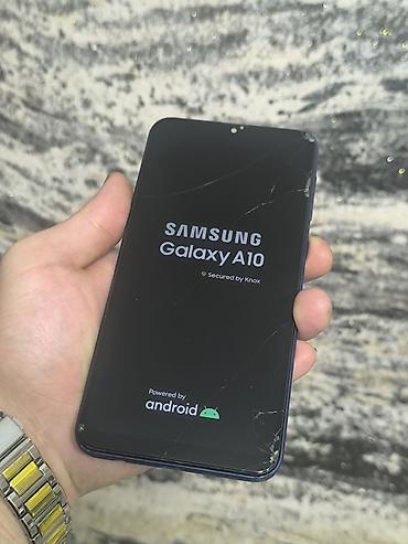 samsuk s20: Samsung Galaxy A10, 32 GB, rəng - Mavi, İki sim kartlı — 1