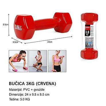 KMT Sjajna bučica crvena 2001827 - Brend: Kmt style - Tip: bučica za