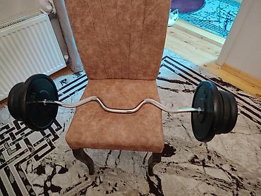 Ştanqlar və ştanq diskləri: Ştanq, Çəki: 60 kq — 3