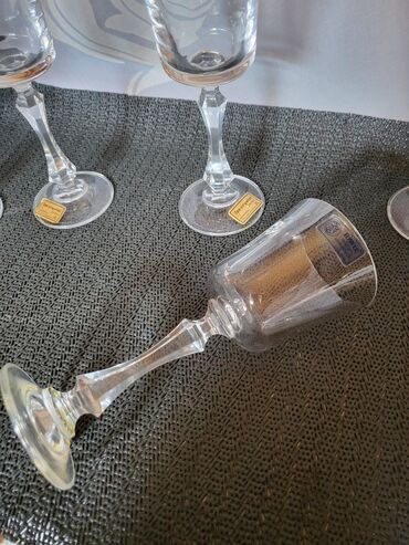 Čaše: Case nove kristal,led kristal Austrija 90te.god. za zestoko pice — 11