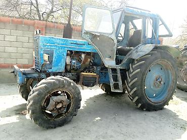 троктор 80: Трактор колесный, с кабиной, с передним ведущим мостом (4x4). Синий — 4