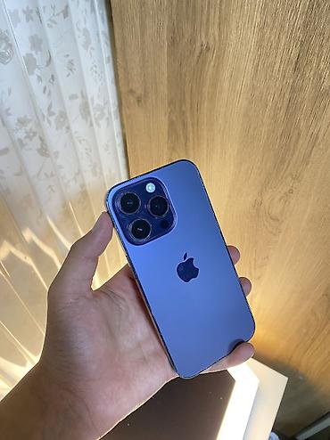 IPhone 14 Pro, Б/у, 128 ГБ, Deep Purple, Защитное стекло, Чехол, 100 % at lalafo.kg IPhone 14 Pro, Б/у, 128 ГБ, Deep Purple, Защитное стекло, Чехол, 100 %