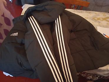 tuklu kurtka: Kurtka, Bolonka, Qış, Adidas, 3XL — 1