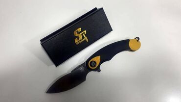 прикормочный кораблик для рыбалки: Складной нож Sitivien ST157, сталь на клинке Sandvik 14C28N, рукоять
