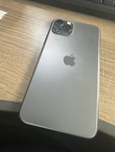 айфон 11 мини бу: IPhone 11 Pro, Колдонулган, 64 ГБ, Күмүш, Каптама