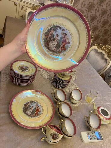 BYD: Çay dəsti, Farfor, Madonna, 12 nəfərlik, Almaniya