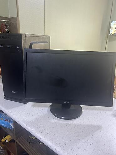 acer komputer qiymetleri: Masaüstü kompüter seti - Korpus: STAR mid‑tower, ön paneldə USB — 4