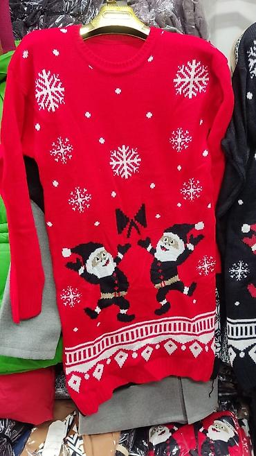 Кофты, свитеры: Новогодние свитера размер стандар 44/46/48/ вязанные тёплые — 2