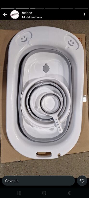 Uşaqlar üçün digər mallar: Uşaq dəsti slikon 3 parça çimizdirmək üçün dəst usaq desti — 6