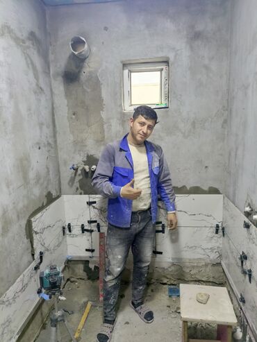 Plitə işləri: Kafel metlax ustasiyam Buyurub zeng ede bilersiz watcapda aktivdi — 24