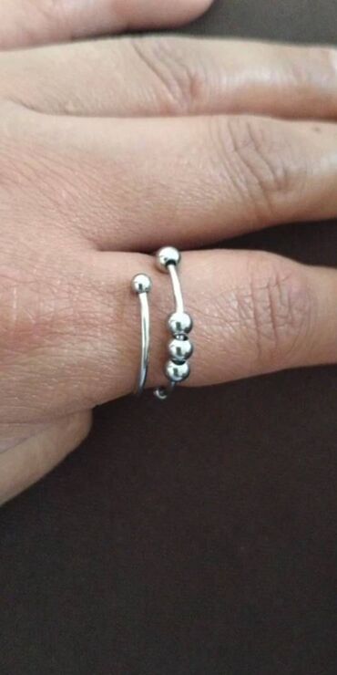 srebro prsten: Prsten sa kuglicama