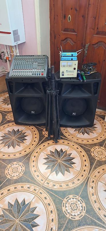 nərd taxta satışı: Hazır komplekt aparat 1)OriginalAmerika Electro voice Sx 500+ kalonka — 1