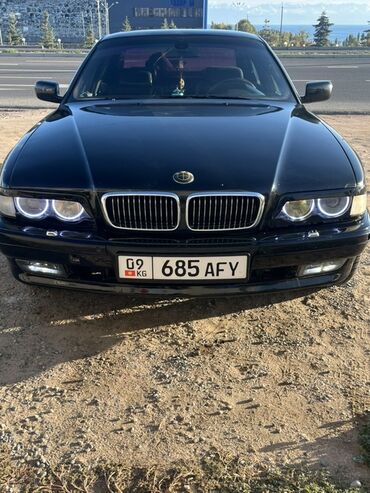 кожаные чехлы для авто: BMW 7 series: 1997 г., 4.4 л, Типтроник, Газ, Седан