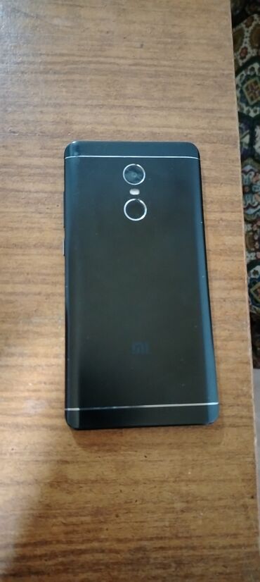 resmi not 8: Xiaomi Redmi Note 4G Dual Sim, 64 GB, rəng - Qara, 
 Barmaq izi