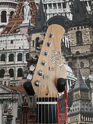Elektro gitaralar: Elektron gitara, 6 sim, İşlənmiş, Ünvandan götürmə, Pulsuz çatdırılma — 9