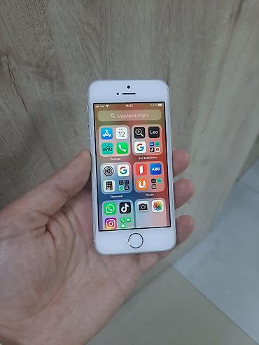 iphone 8 plus irsad electronics: IPhone SE, 16 GB, Ağ, Barmaq izi — 2