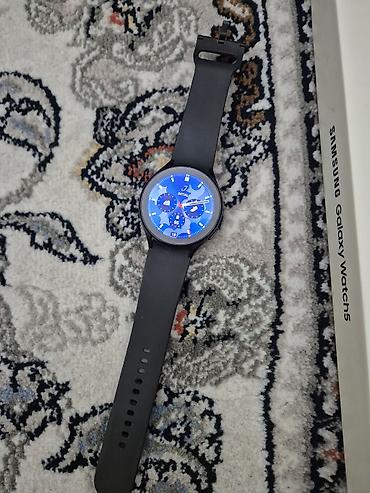 smart watch samsung: Samsung Galaxy Watch5 ağıllı saat - Model: Galaxy Watch5 (qutu — 3
