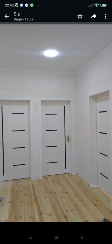 Otaq qapıları: Yeni Otaq qapısı 90x205 sm Zamok və çərçivə ilə, Pulsuz quraşdırma, Pulsuz çatdırılma — 26