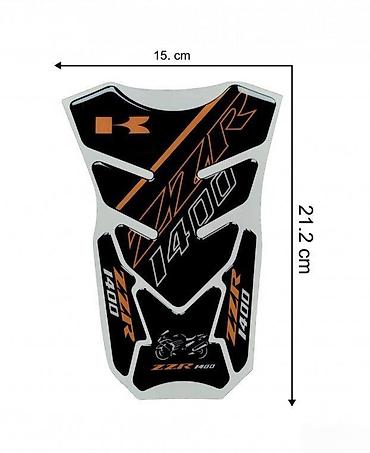 bizon ulje: Tank Pad Kawasaki ZZR 1400 - Stikeri za motore - 1699 📌 Opis — 1