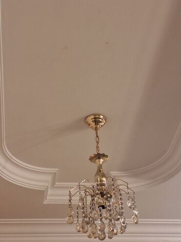 Digər işıqlandırma: Çılçıraq, 1 lampa, Xrustal