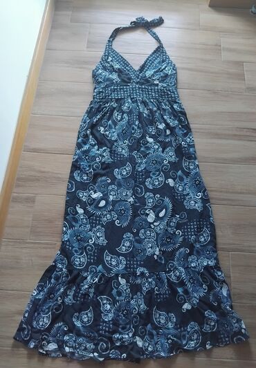 dugacke haljine letnje: L (EU 40), color - Multicolored, Other sleeves