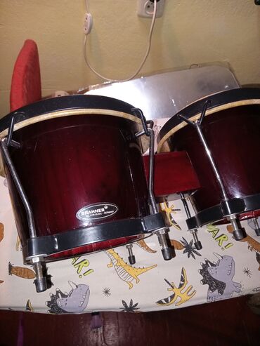 Барабаны: Бонго BRAHNER + конга BRAHNER - Комплект из пары бонго и одной конги — 9