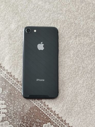 Apple iPhone: IPhone 8, 64 GB, Qara, Zəmanət
